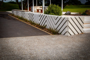 Zig Zag Retaining Wall